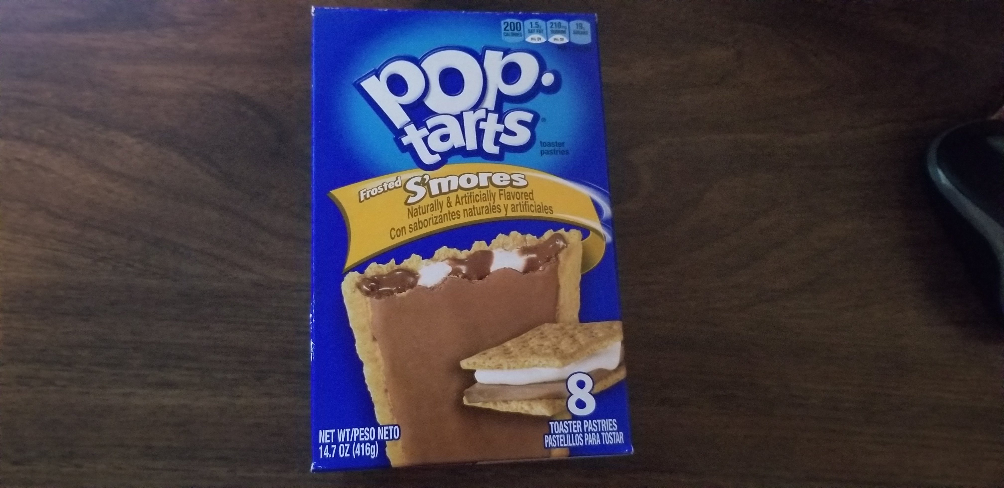 S'mores Pop-Tarts Front of Box
