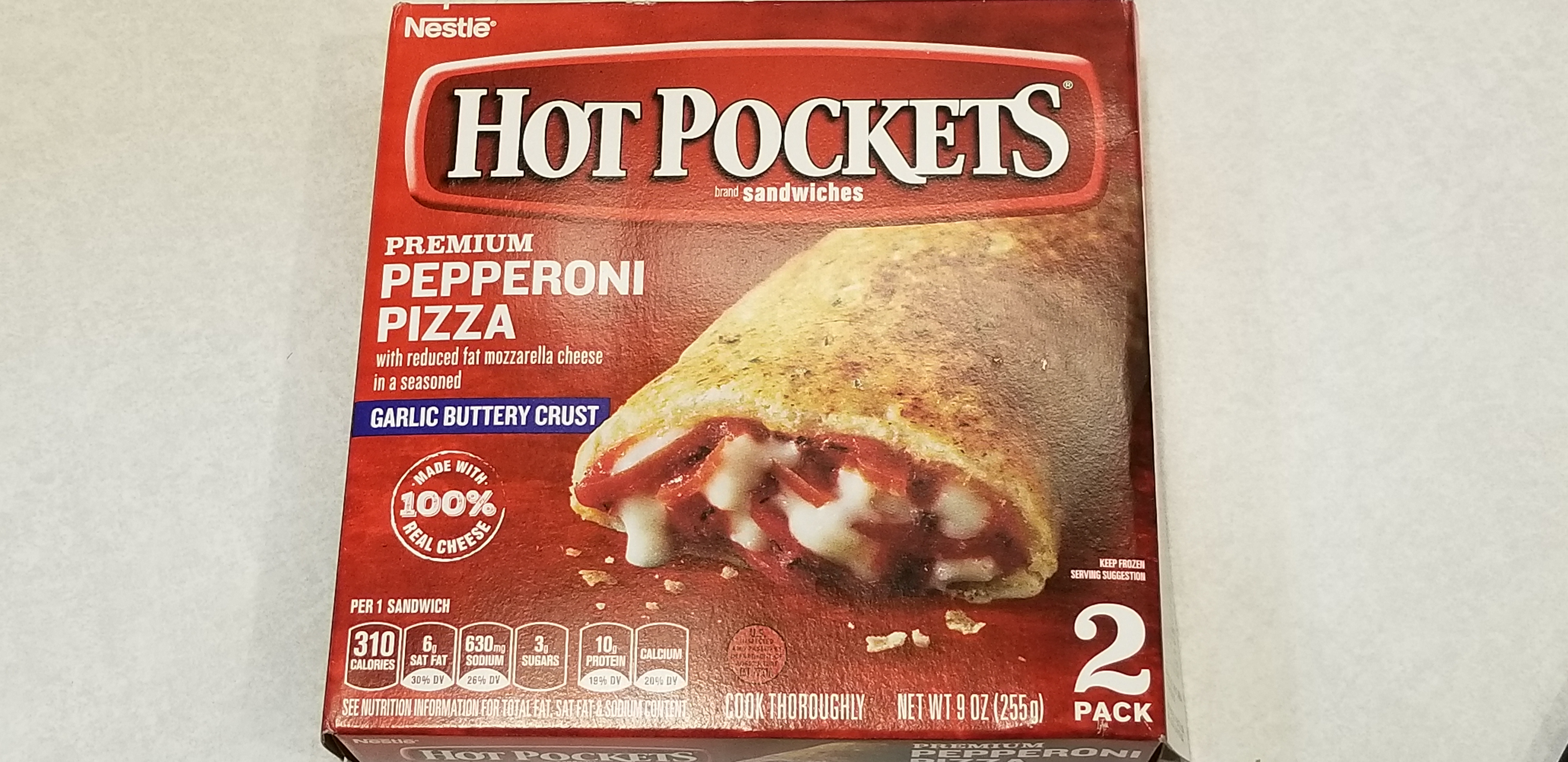 Hot Pockets Premium Pepperoni Pizza