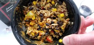 Trader Joe's Chicken Burrito Bowl After Cooking