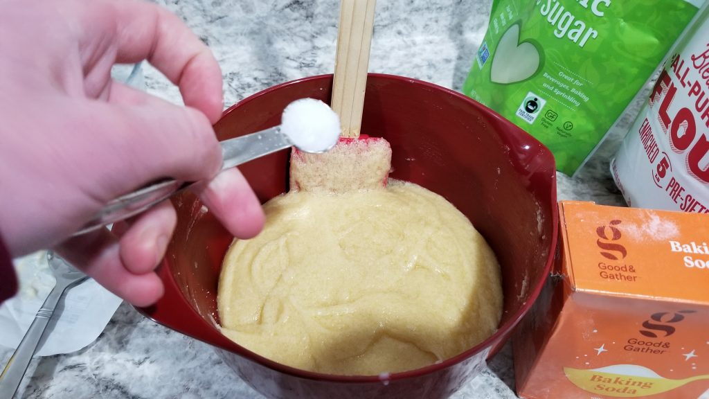 teaspoon of salt in cookie dough