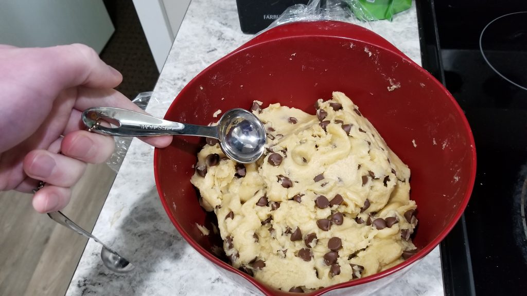 chocolate chip cookie dough recipe