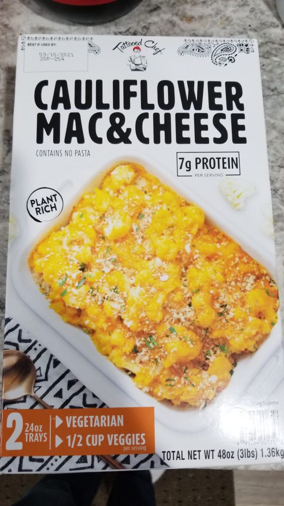 cauliflower mac & cheese