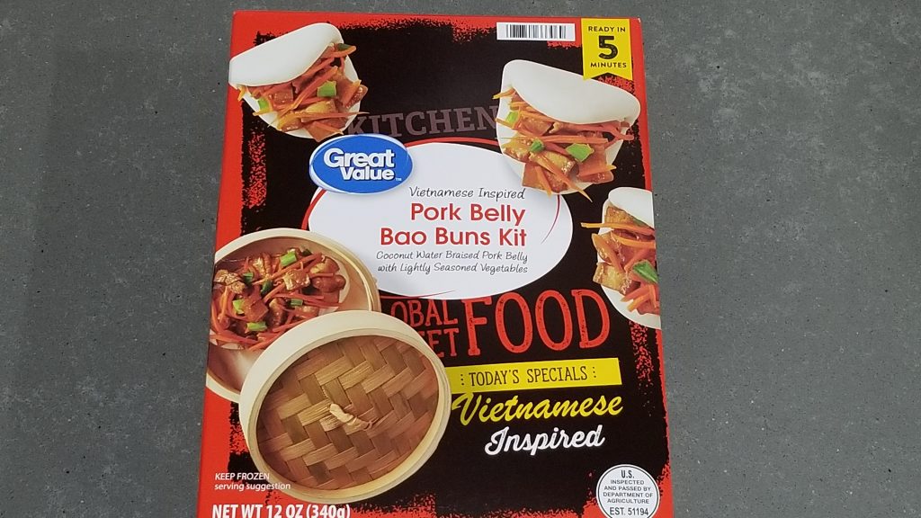 pork belly bao buns from Walmart review