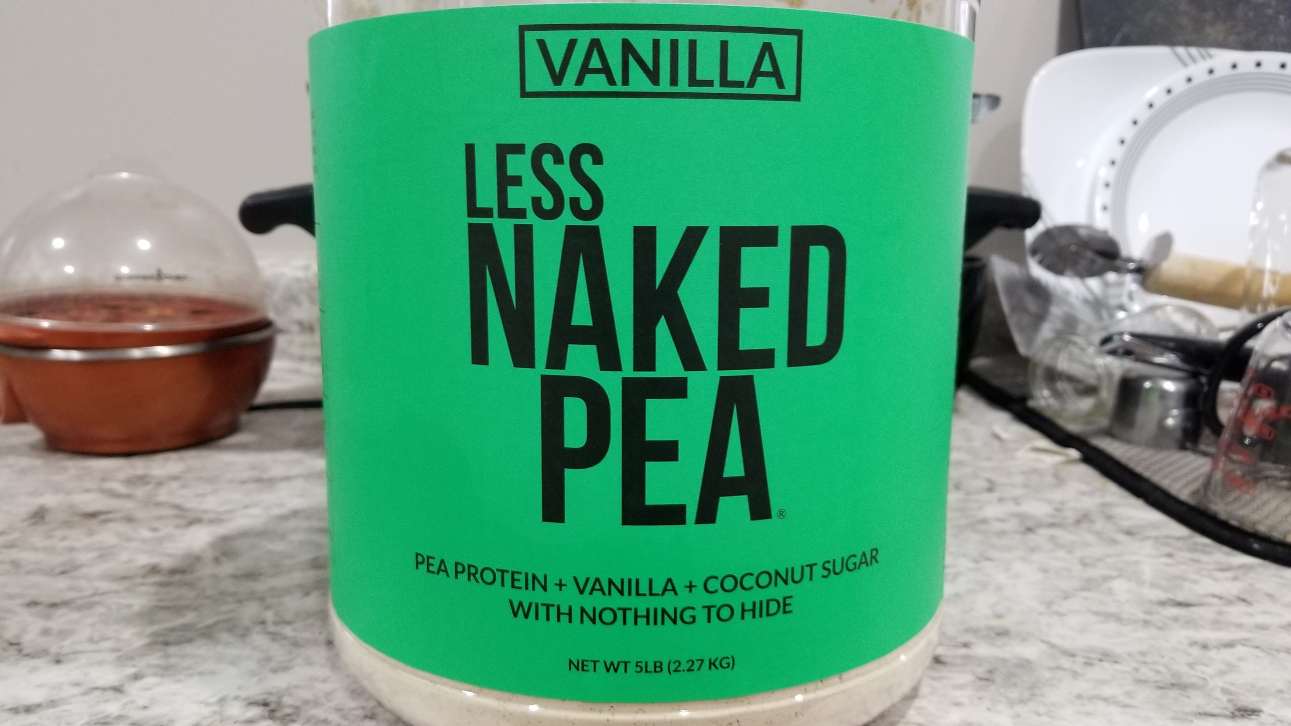 less naked pea protein