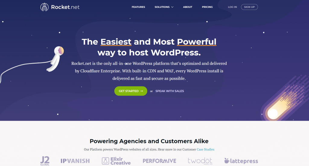 rocket.net best web hosting services