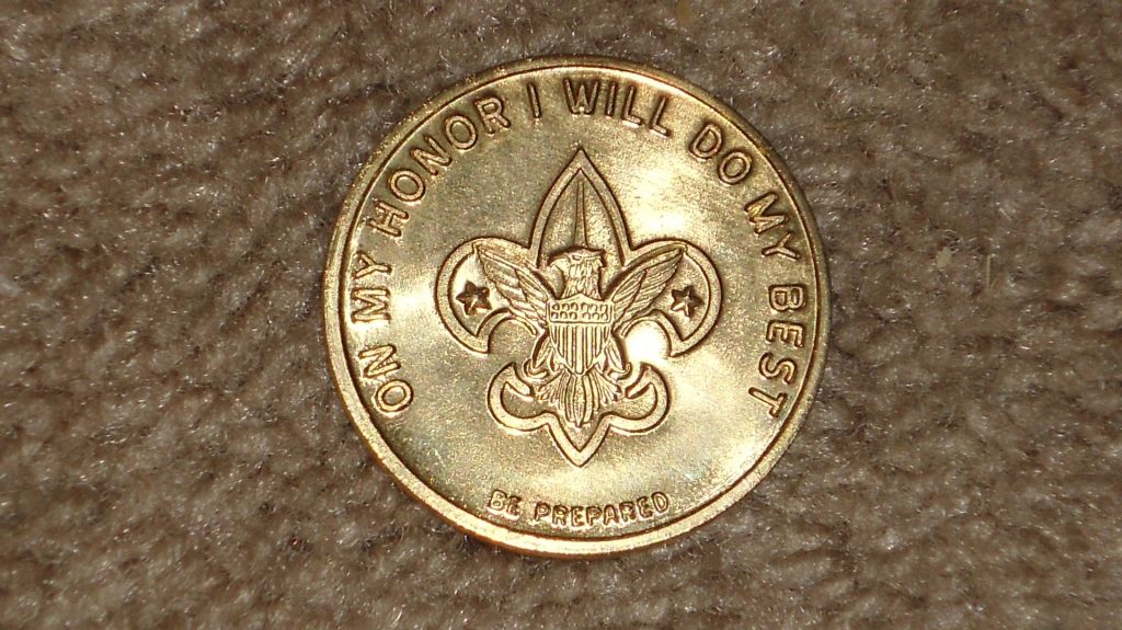 Boy Scout coin