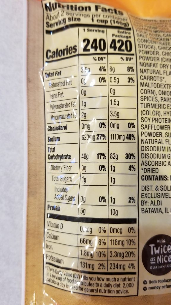 rice nutrition facts