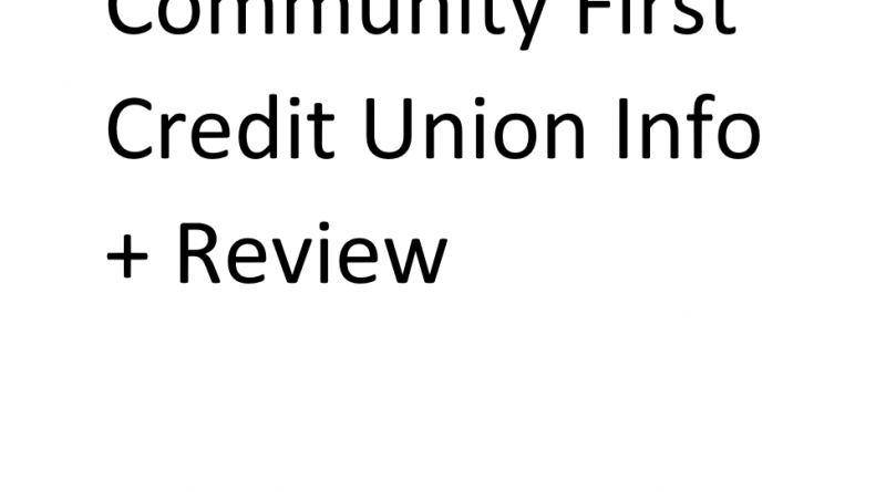 Community First Credit Union Info