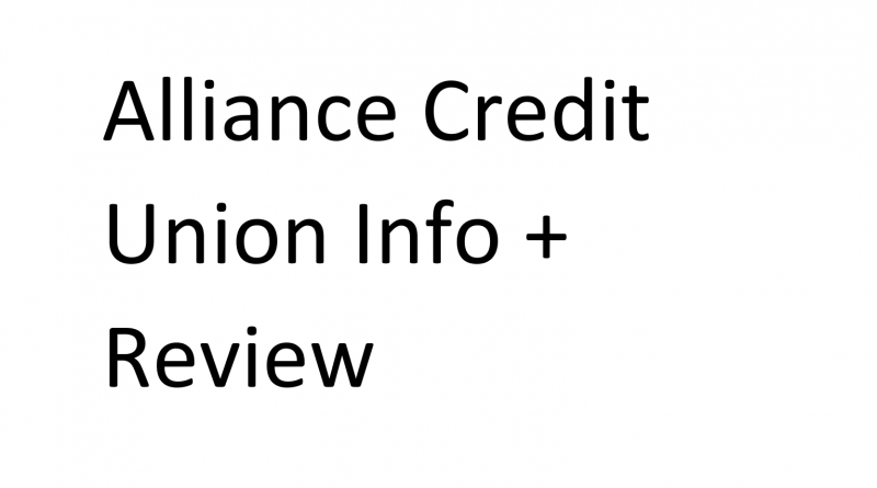 Alliance Credit Union Info