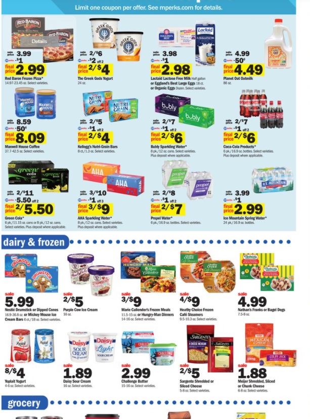 Meijer Ad for 1.30-2.5.2022