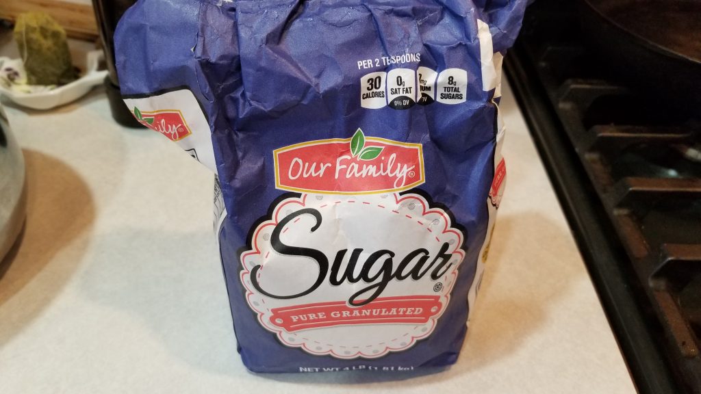 sugar for sugar cookie recipe
