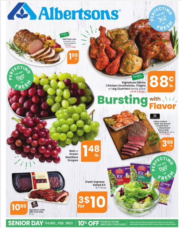 Albertsons Ad For 2.2-2.8.2022