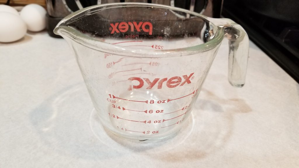 measuring cup for waffle recipe