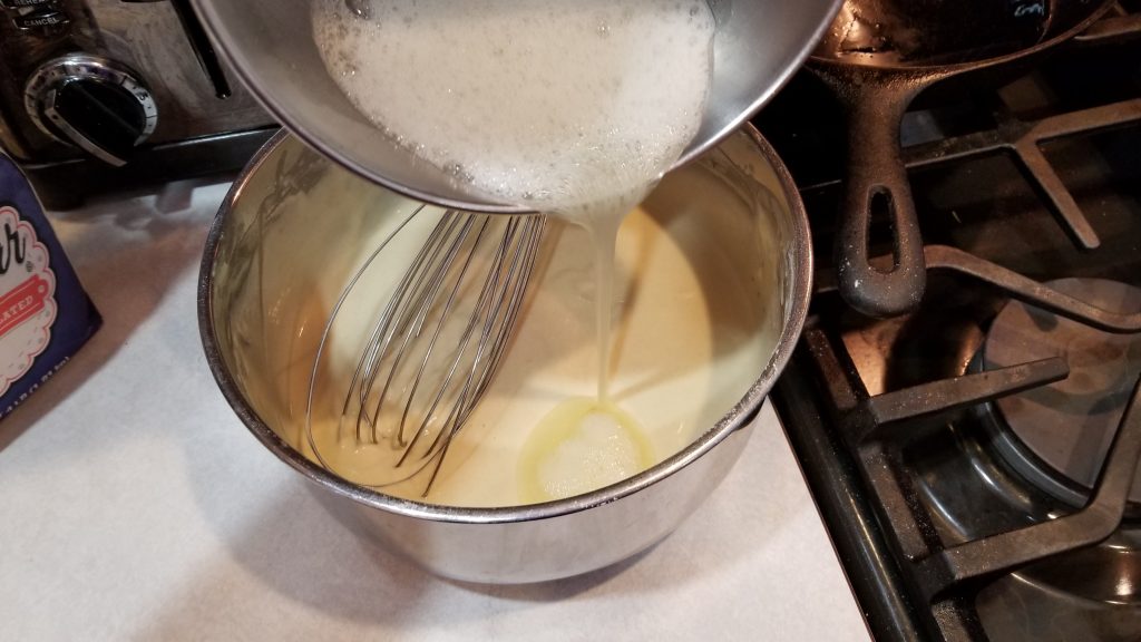 waffle recipe layering egg whites