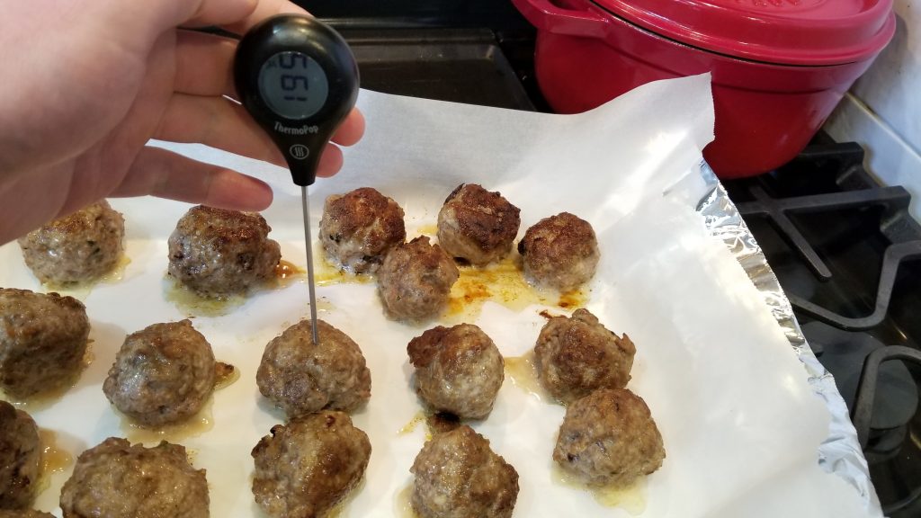 meatball recipe with thermometer