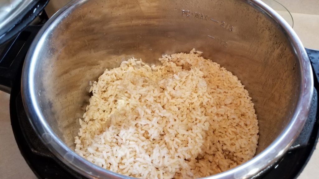 rice in and instant pot for fried rice recipe