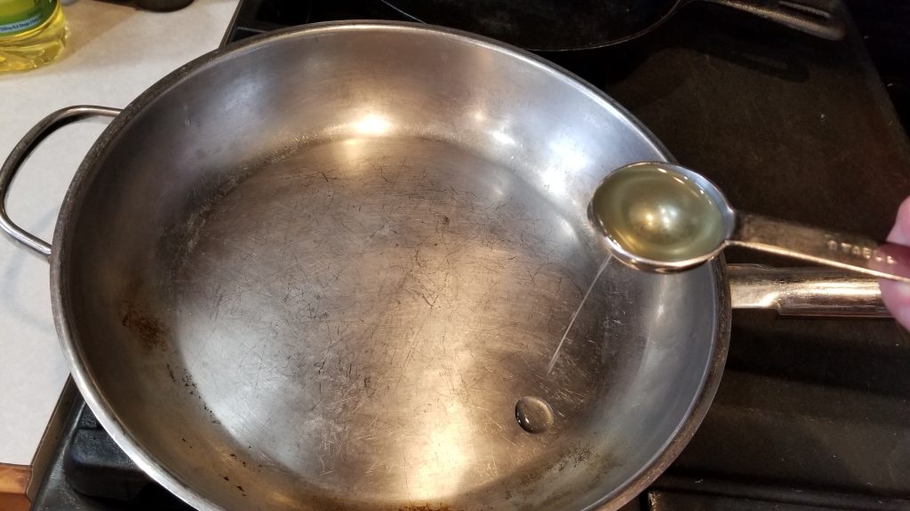 oiling pan