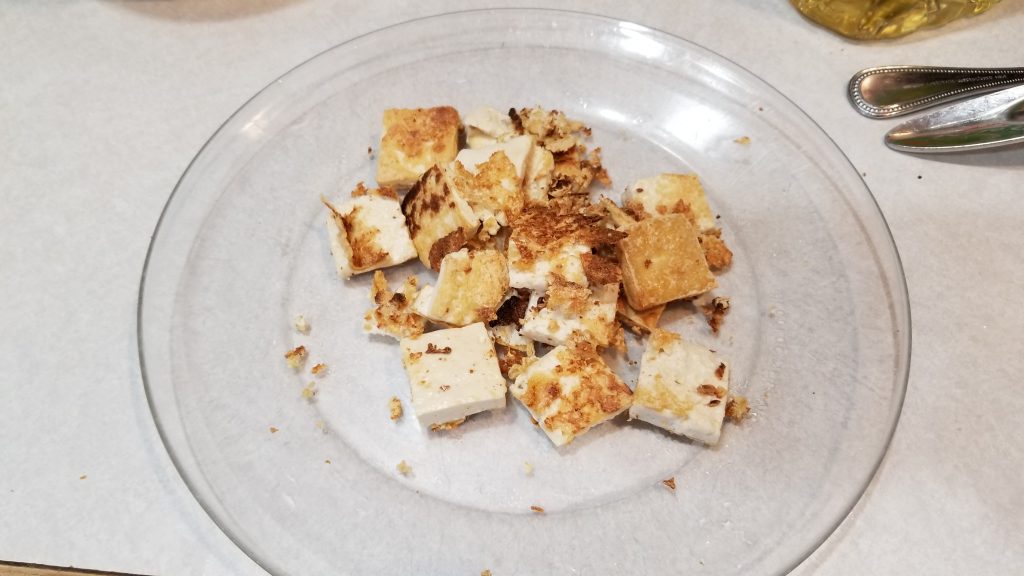 fried tofu in fried rice recipe