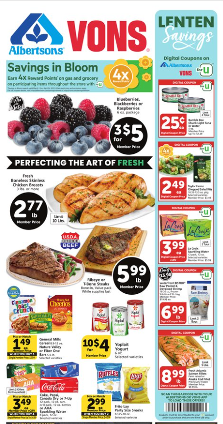 Vons Ad for 3.2-3.8.2022