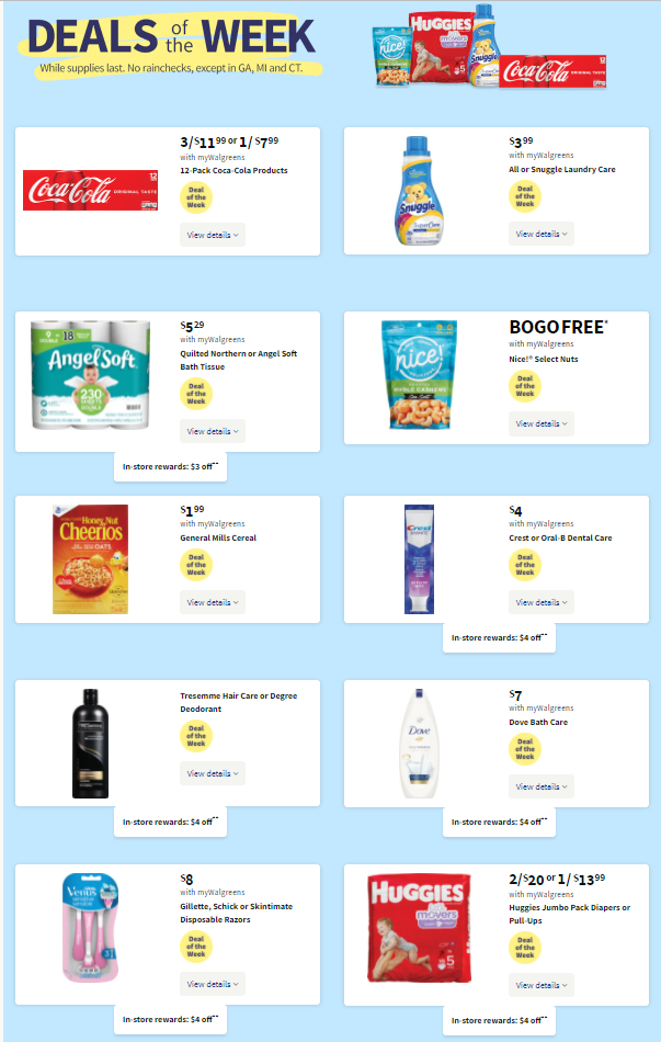 Walgreens Ad For 3.6-3.12.2022