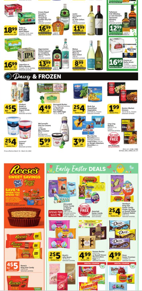 Vons Ad For 3.16-3.22.2022