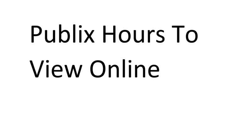 Publix hours