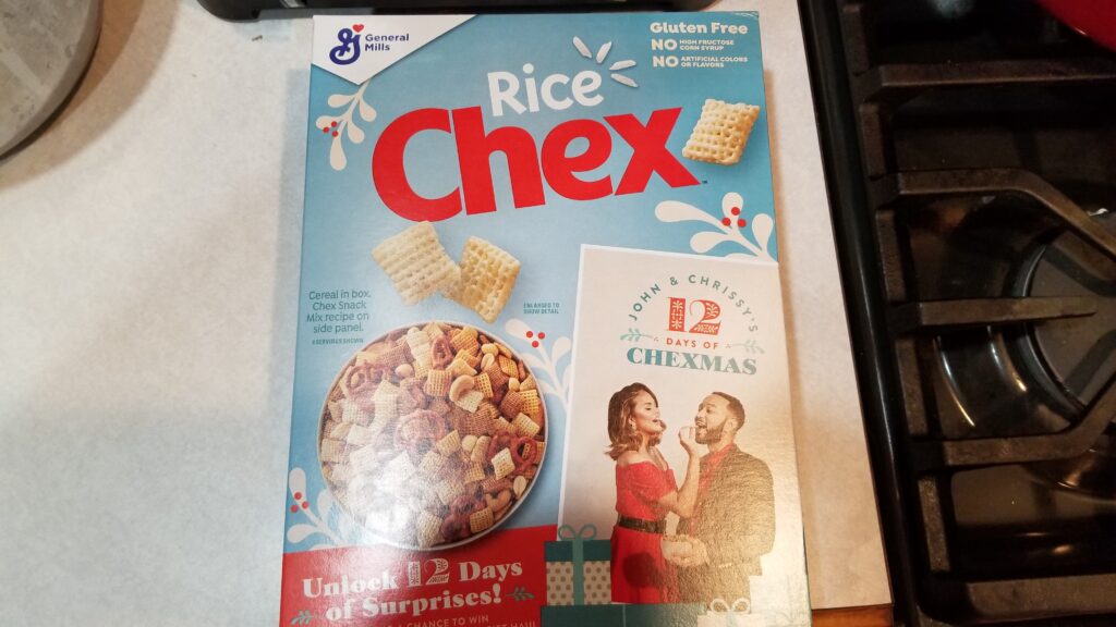 Rice Chex for chex mix recipe
