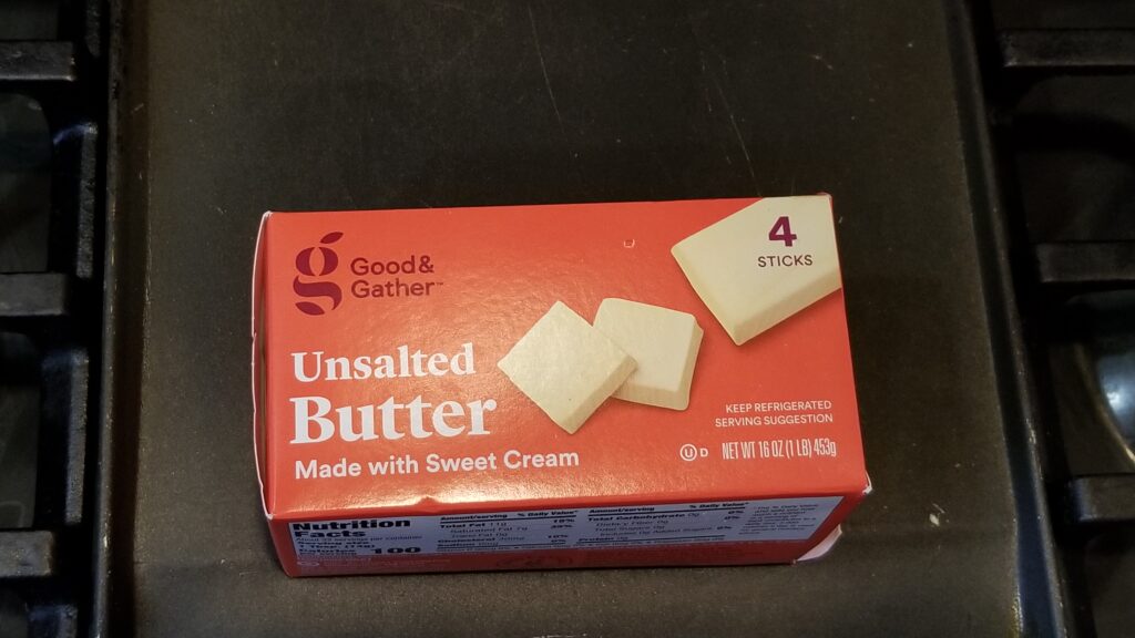 butter for chex mix