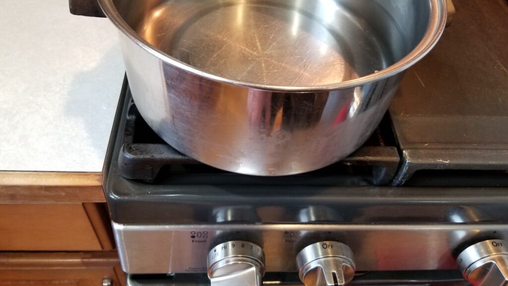 boiling water for manicotti recipe