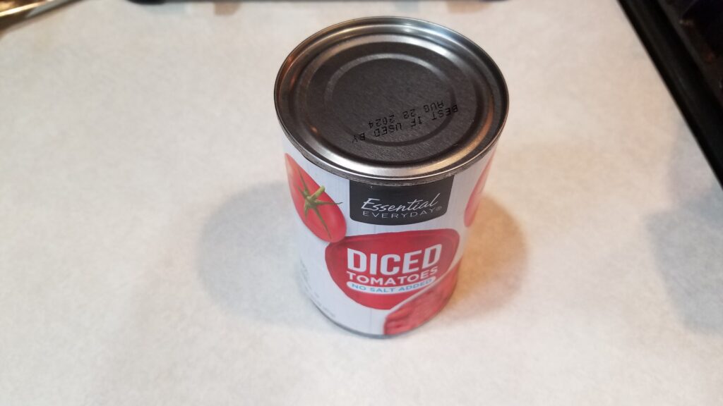 diced tomatoes for manicotti recipe