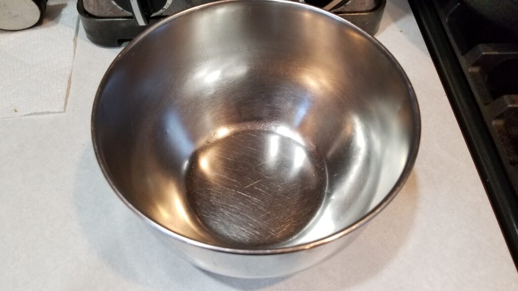 medium sized mixing bowl