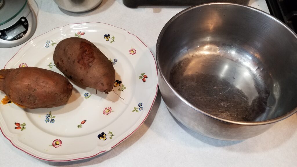 boiled potatoes for sweet potato pie recipe