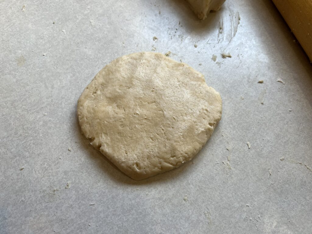 flat dough for pie crust