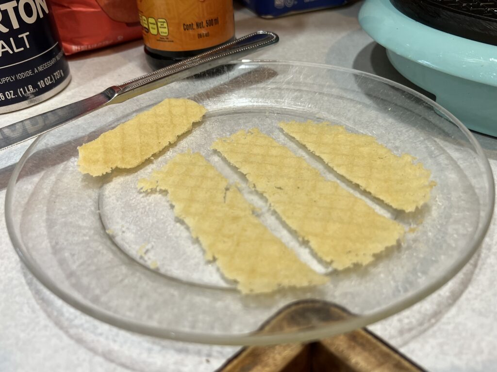 wafers cut up into rectangles